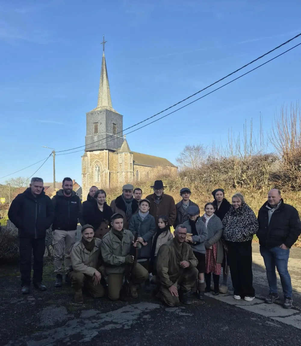 Reconstituteurs de Hogan's 400 sur le tournage