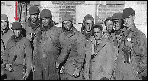 Trembley avec ses frères d'armes